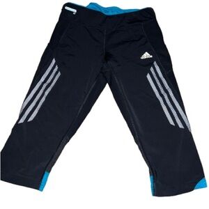 Adidas Women's Supernova 3/4 Tights  black and blue